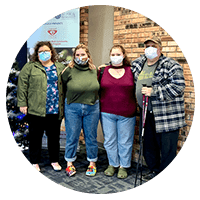 Wausau WI Buska Gives Back Family