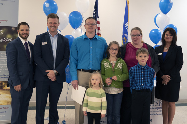 Wausau WI Buska Retirement Solutions Buska Gives Back Witter Family